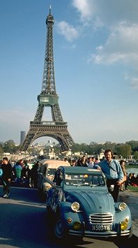 My 2CV in Paris